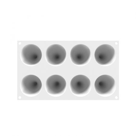Forma Silicon Vega Ø 6.4 x H 6.8 cm, 8 cavitati, 90 ml [4]
