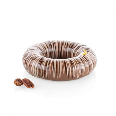 Forme de Silicon Cofetarie - Forma Tort Modern LONDON Ø 16 x H 4.1 cm, 520 ml