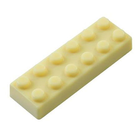 Ciocolaterie - Matrite, Ustensile - Snack Ciocolata 8.1 x 2.7 x H 1.5 cm - Matrita Policarbonat Lego, 12 cavitati