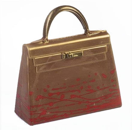 Ciocolaterie - Matrite, Ustensile - Geanta Dama 3D, 11.9x5.2xh12.6 cm - Kit Matrite Plastic 1 Subiect