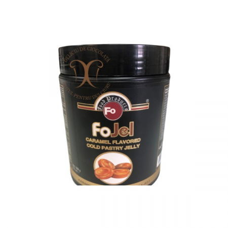 Glazuri, Napaj, Creme Cofetarie - Glazura gel Caramel FoJel, Gata de utilizat,1 Kg