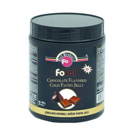 Glazuri, Napaj, Creme Cofetarie - Glazura gel cu Ciocolata FoJel, 1 Kg
