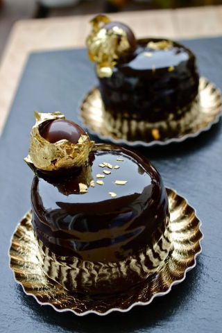 Glazura la Rece Ciocolata Brillo Puratos, 5 Kg [3]