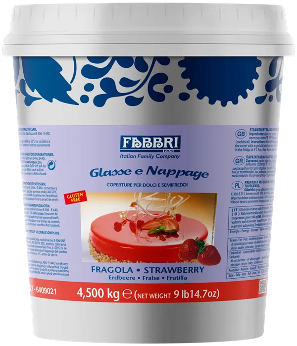 Glazuri, Napaj, Creme Cofetarie - Glazura Napaj Capsuni Fabbri