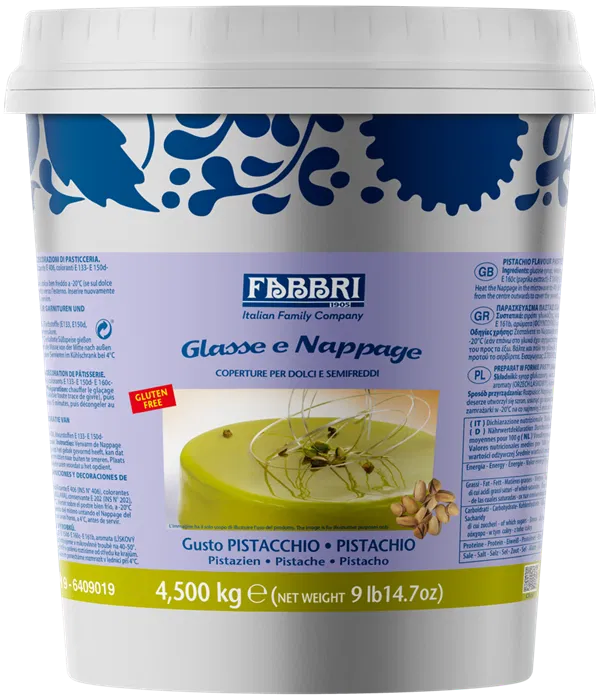 Glazuri, Napaj, Creme Cofetarie - Glazura Napaj Fistic Fabbri
