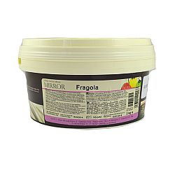 Glazuri, Napaj, Creme Cofetarie - Glazura Oglinda Capsuni, Mirror Fragola, IRCA, 3 Kg