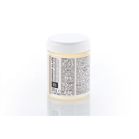 Glazuri, Napaj, Creme Cofetarie - Glazura Oglinda Gata de Aplicare Culoare Neutra 250 gr