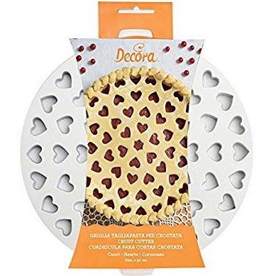 Brutarie, Patiserie - Ustensile - Gratar Decor Tarta Model Inimioare, Ø 30 cm