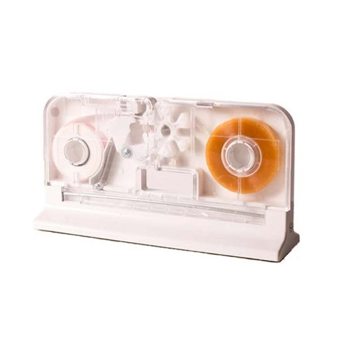 Ambalaje, Etichete, Suporturi - Inchidere Pungi - Dispozitiv cu Banda Scotch si Hartie V2.0