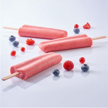 Matrite, Forme Inghetata, Gelaterie - Set 24 Matrite Plastic Inghetata pe bat Gelato Flex Wave