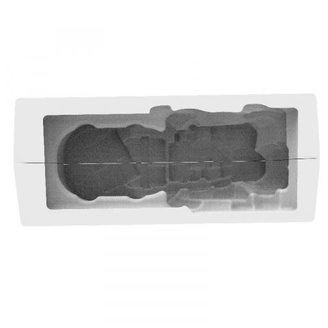 Kit Tort Modern 3D North Pole 21 x 8.7 x H 8 cm, 940 ml, 2 Forme Silicon + Matrita [3]