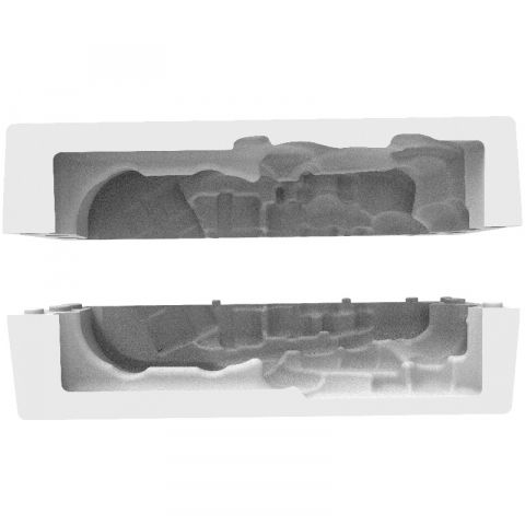 Kit Tort Modern 3D North Pole 21 x 8.7 x H 8 cm, 940 ml, 2 Forme Silicon + Matrita [2]