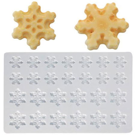 Matrita 26 Decoruri Ciocolata - Fulgi Zapada [2]