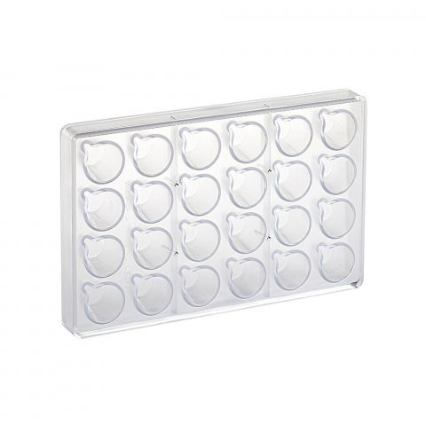 Matrita Policarbonat 24 Cescute Mici Ciocolata Ø 3.2 x H 2.9 cm [2]