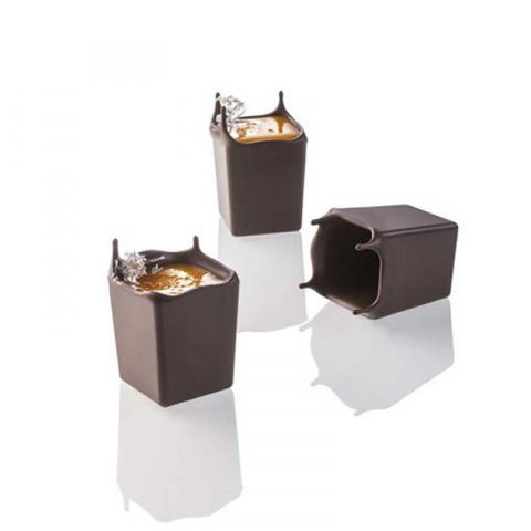 Ciocolaterie - Matrite, Ustensile - Matrita Policarbonat 28 Casetute Ciocolata Ø 2.7 x H 3.1 cm