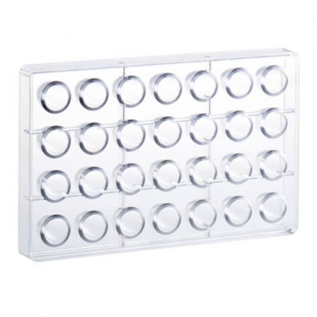 Oferta Cantitate - Matrita Policarbonat 28 Praline Rocket 9 g, Ø 2.3 x H 2.9 cm, 27.5x17.5 cm, 9 g