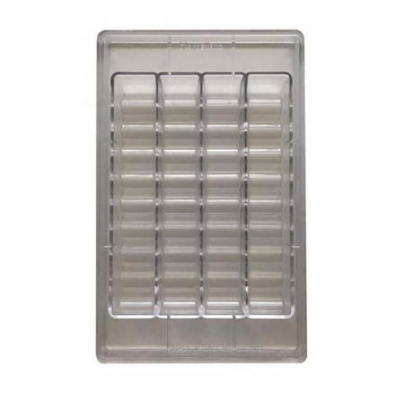 Ciocolaterie - Matrite, Ustensile - Matrita Policarbonat 4 Batoane Ciocolata Wayy, 27.5x17.5 cm