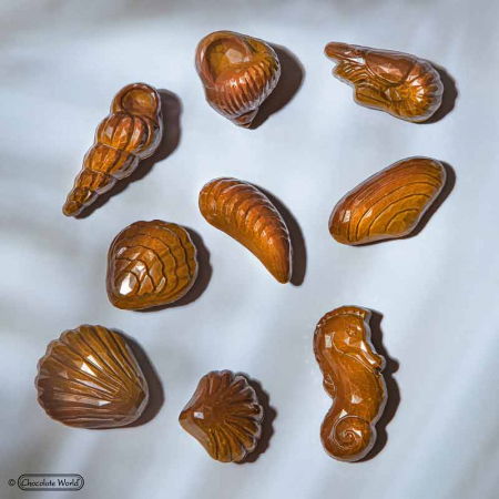 Ciocolaterie - Matrite, Ustensile - Matrita Policarbonat Creaturi Marine 22 Praline Ciocolata 4 - 6.5 gr