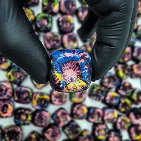 Ciocolaterie - Matrite, Ustensile - Matrita Policarbonat Gama Antonio Bachour - 21 Praline Ciocolata