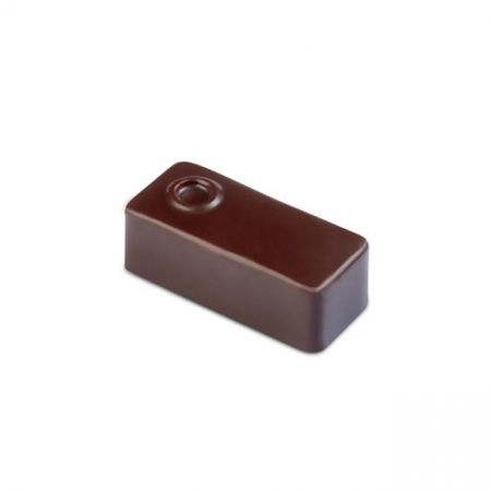Ciocolaterie - Matrite, Ustensile - Matrita Policarbonat Gama Artisanal 21 Praline Ciocolata Dreptunghi, 3.7 x 1.6 x H 1.4 cm, 10 g