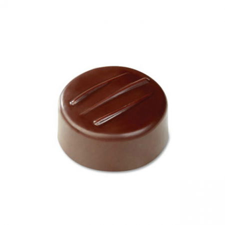 Ciocolaterie - Matrite, Ustensile - Matrita Policarbonat Gama Artisanal 21 Praline Ciocolata Rotunde, Ø 2,8 x H 1,4 cm, 10 g