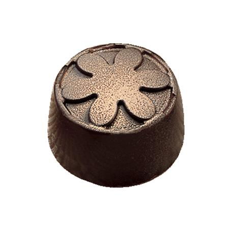 Matrite Praline 27.5x17.5cm Policarbonat - Matrita Policarbonat Gama Fantasy 35 Praline Ciocolata, Ø 2,6 x H 1,5 cm, 8 g