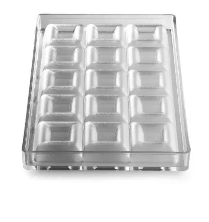 Matrite Tablete, Batoane, Snack Ciocolata - Matrita Policarbonat Gama Maxi Choco Davide Comaschi 25 x15 x H 2 cm