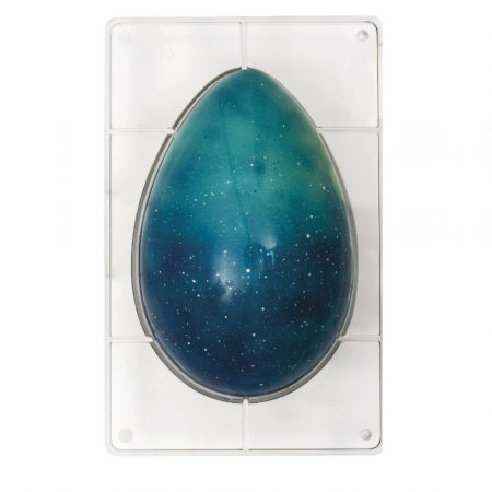 Ciocolaterie - Matrite, Ustensile - Matrita Policarbonat Ou Ciocolata 250 g, 1 Cavitate 13.5 x 20 cm