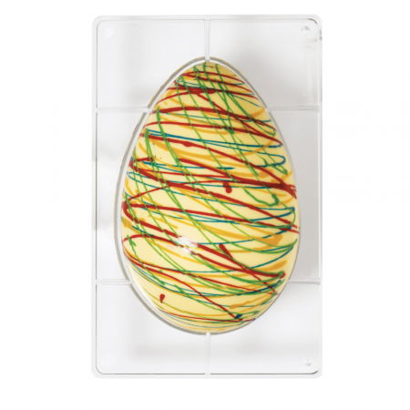 Matrite Oua Ciocolata - Matrita Policarbonat Ou Ciocolata 500 g, 1 Cavitate 17.5 x 26 cm