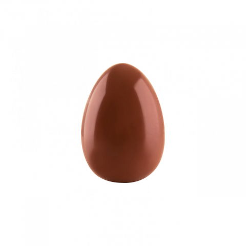 Ciocolaterie - Matrite, Ustensile - Matrita Policarbonat Oua Simple Ciocolata 230gr, 2 cavitati Ø15 cm