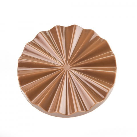 Oferta Cantitate - Matrita Policarbonat Plisse, 2 cavitati, Ø 11 x H 1.2 cm, 95 gr