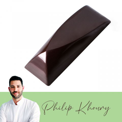 Matrita Policarbonat Slope 20 Praline Ciocolata, 6 x 2 x H 1.7 cm, 11 gr [2]