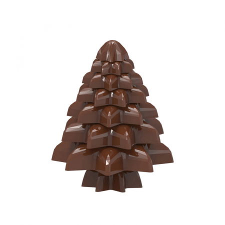 Ciocolaterie - Matrite, Ustensile - Matrita Policarbonat Stelute / Brad Craciun Ciocolata 7 Dimensiuni, 151 gr