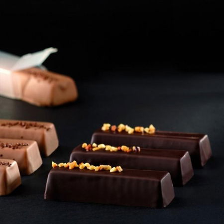 Ciocolaterie - Matrite, Ustensile - Matrita silicon Delicious Snack 15 cavit. 9x3xh1,9cm