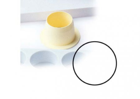 Seturi Formare Monoportii si Mignon - Mignon Rotund Ø 4.2 x H 2.5 cm - Decupator Plastic Baze si Insertii