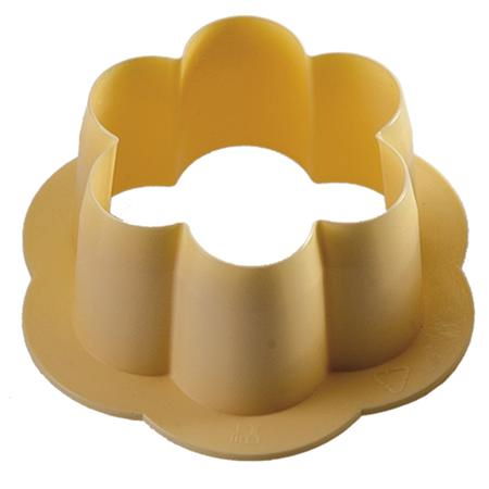 Seturi Formare Monoportii si Mignon - Monoportii Floare Ø 6.5 x H 4 cm - Decupator Plastic Baze si Insertii