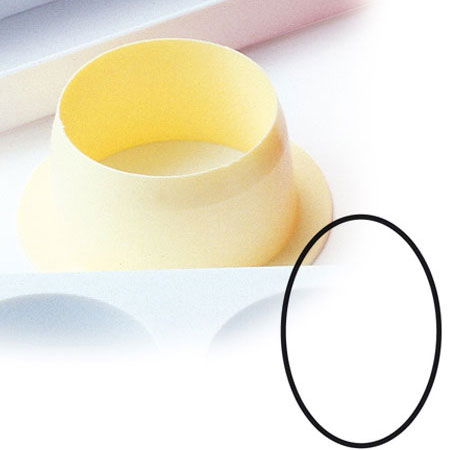 Seturi Formare Monoportii si Mignon - Monoportii Ovale 9 x 5 x H 4 cm - Decupator Plastic Baze si Insertii