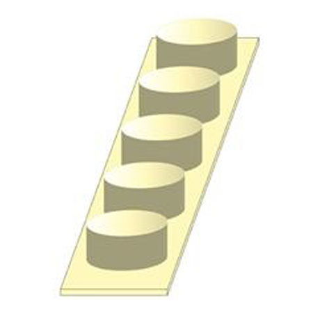 Seturi Formare Monoportii si Mignon - Monoportii Ovale 9 x 5 x H 4 cm - Extractor Pastic