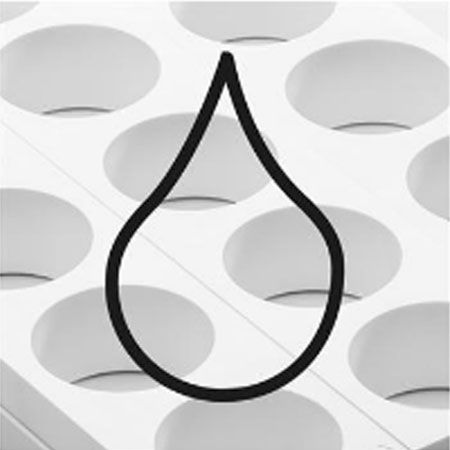 Monoportii Picatura 9 x 6 x H 4 cm - Set 7 Matrite Formare 35 Produse, Tava 60 x 40 cm [2]