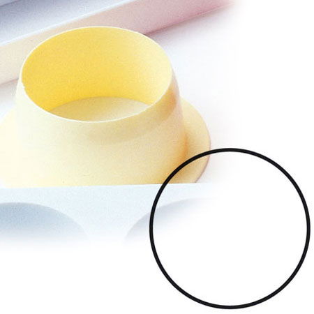 Seturi Formare Monoportii si Mignon - Monoportii Rotunde Ø 6.5 x H 4 cm - Decupator Plastic Baze si Insertii