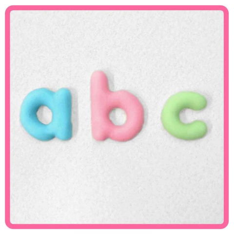 Mulaje de Silicon - Mulaj Silicon Alfabet Litere Mici Stil Bombat H 2 cm
