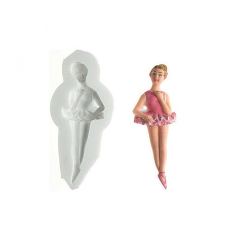 Mulaje de Silicon - Mulaj Silicon Balerina, 13.2 x 4.5 cm (SLK228)