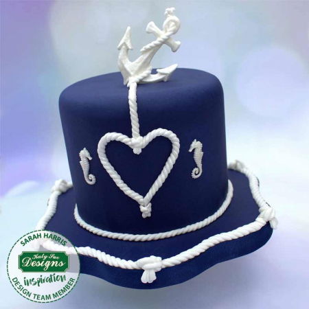 Mulaj Silicon Bordura 3 Sfori cu Noduri 1 - 0.5 x 17.5 cm [2]