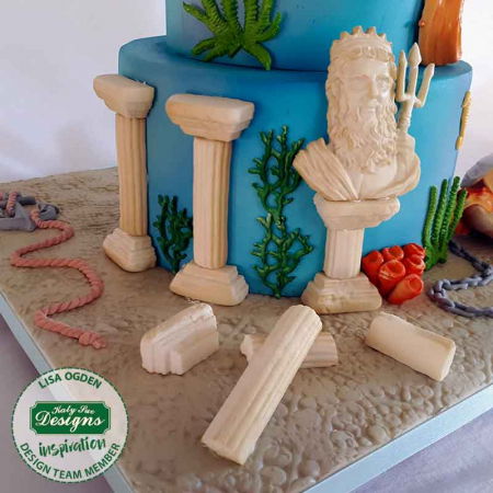 Mulaj Silicon Bordura 3 Sfori cu Noduri 1 - 0.5 x 17.5 cm [5]