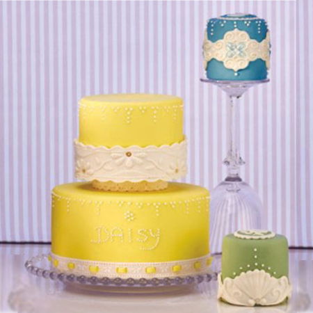 Mulaje Siraguri, Borduri - Mulaj Silicon Bordura Dantela, 28.5x3.8 cm