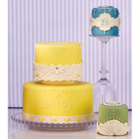 Mulaje Siraguri, Borduri - Mulaj Silicon Bordura Dantela, 28.5x4.2 cm