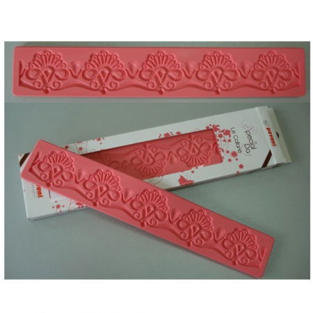 Mulaje Siraguri, Borduri - Mulaj Silicon Bordura Dantela, 28.5x4.4 cm