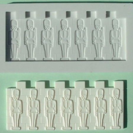 Mulaje Siraguri, Borduri - Mulaj Silicon Bordura Soldatei, 10x4.2 cm