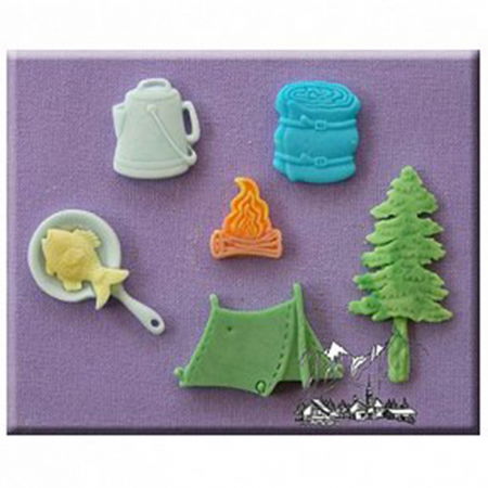 Mulaje de Silicon - Mulaj Silicon Camping, Ø 1.5 - 4 cm, 6 Subiecte