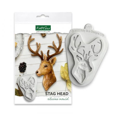 Ustensile Decorare Tort - Mulaj Silicon Cap de Cerb Ø 9.7 cm